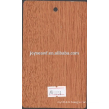 Couleur riche, laminé haute pression en bois / HPL